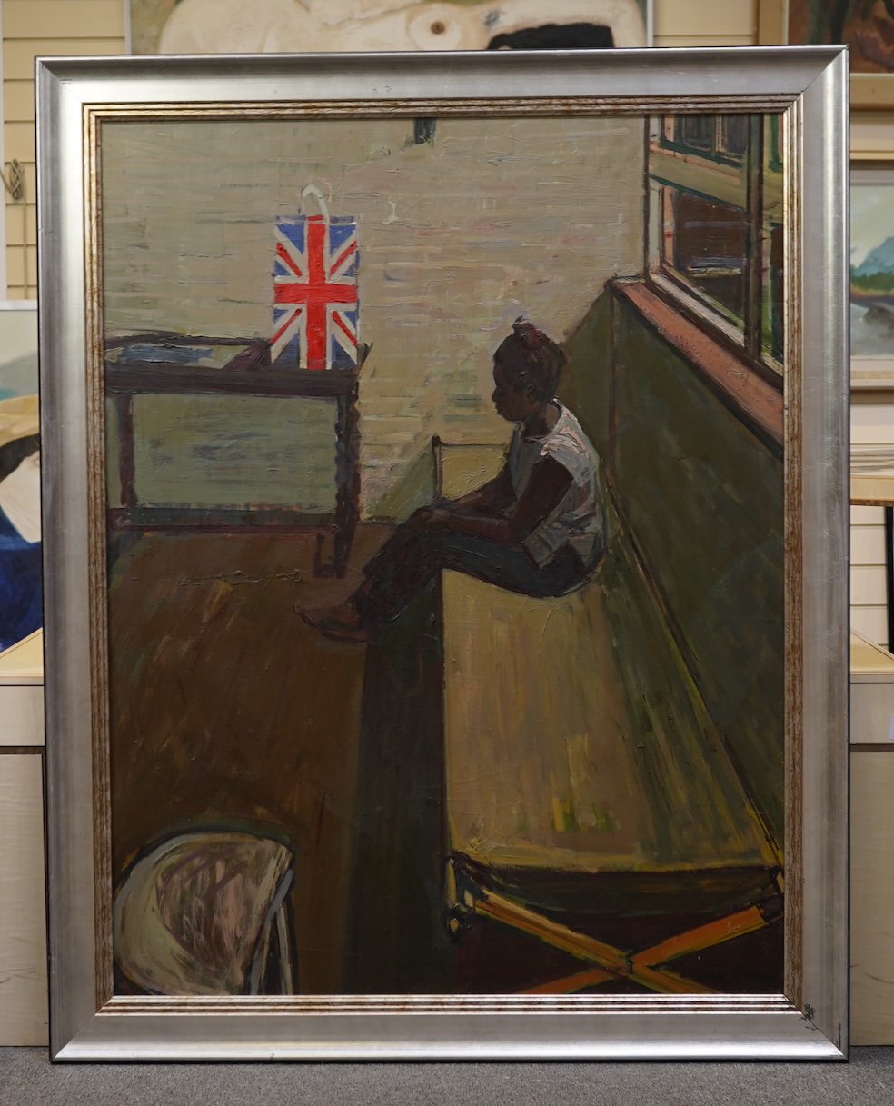 David Graham RP, (b.1926), 'Back in Britain'
